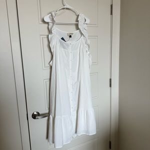 White Casual Dress